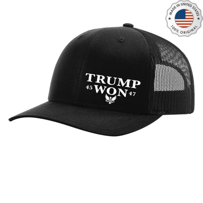 Trump Won Premium Hats