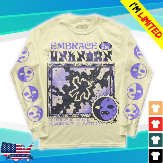 Official Wizardofbarge Merch Store Embrace The Unknown Tee Wizardofbarge Shop