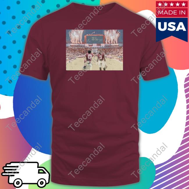 Treybenson3 State Champs Collab Wht T Shirts