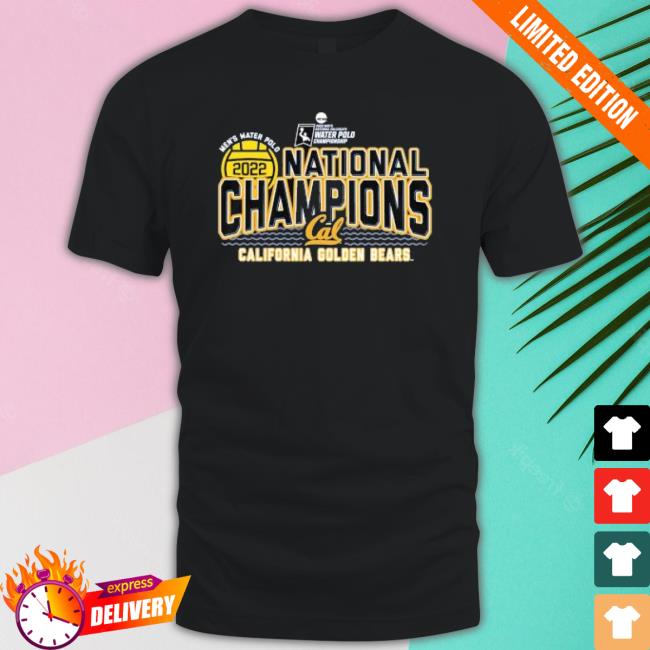 California Golden Bears Men’S Water Polo 2022 National Champions Cal Shirt