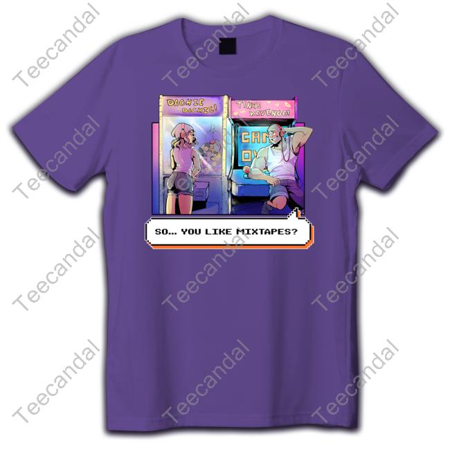 Dachie Dachie Tina's Revenge Arcade So You Like Mixtapes Hoodie