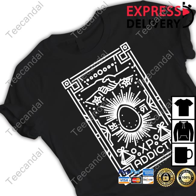 Funny Xp Addict Black Line Art Shirt