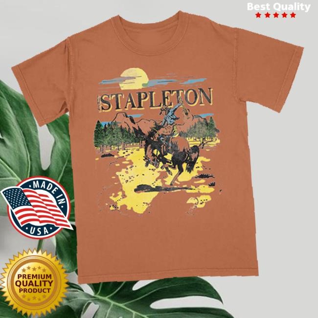 Stapleton Rider T-Shirt, Hoodie, Tank Top, Sweater And Long Sleeve T-Shirt Chris Stapleton Merch Store Shop