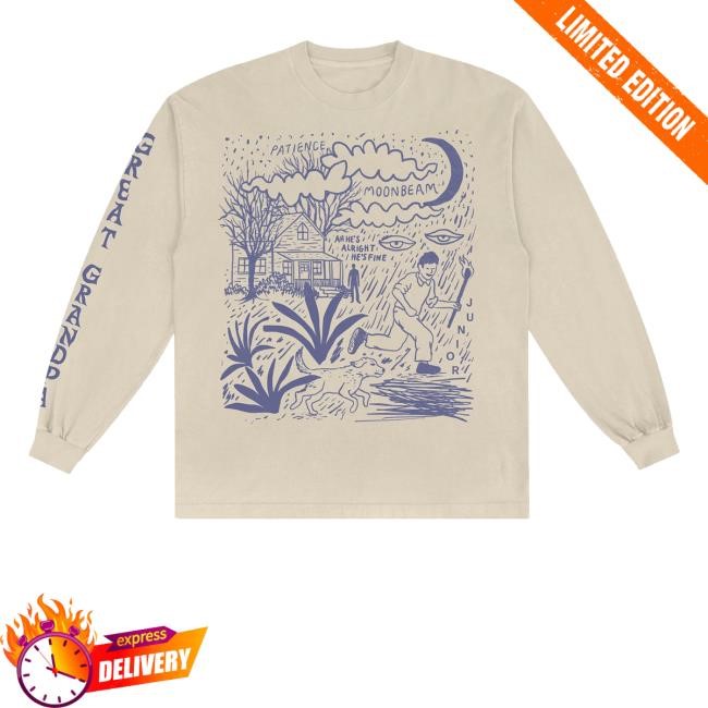 Great Grandpa Patience, Moonbeam Hoodie