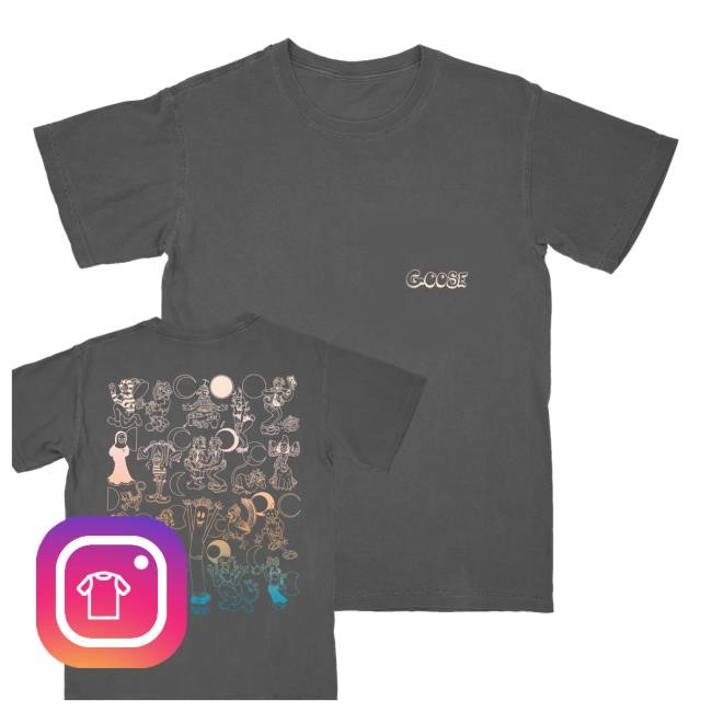 Official Goose The Band Merch Shop Store Plant Squares Shirts