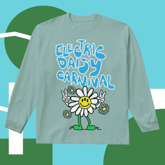 Insomniac Shop Merch Edc Peace Carnival L/S Hooded Sweatshirt