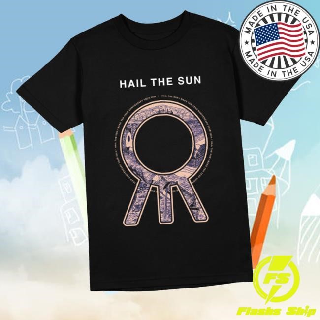 Black Wake Anniversary Logo Long Sleeve Shirt Hail The Sun's Online Store