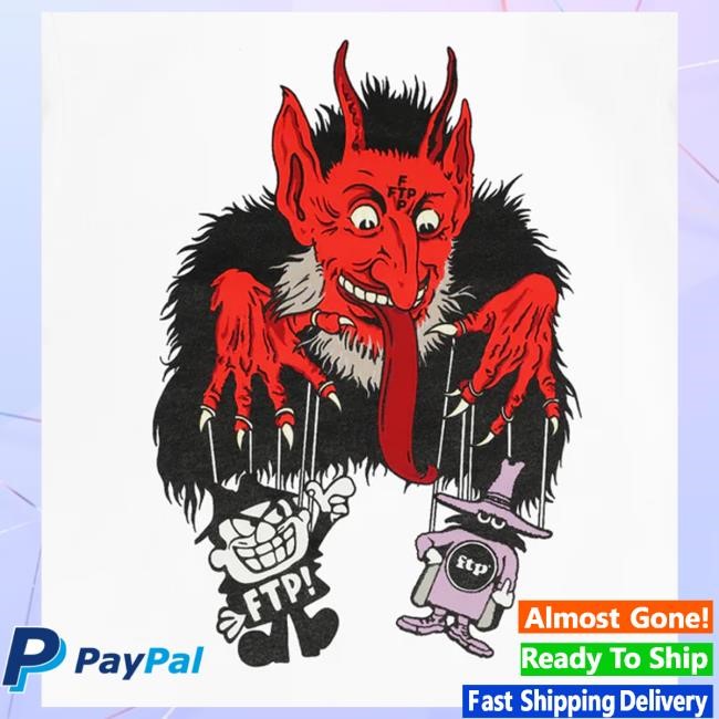 Fuckthepopulation Merch Ftp Krampus Short Sleeve Tee