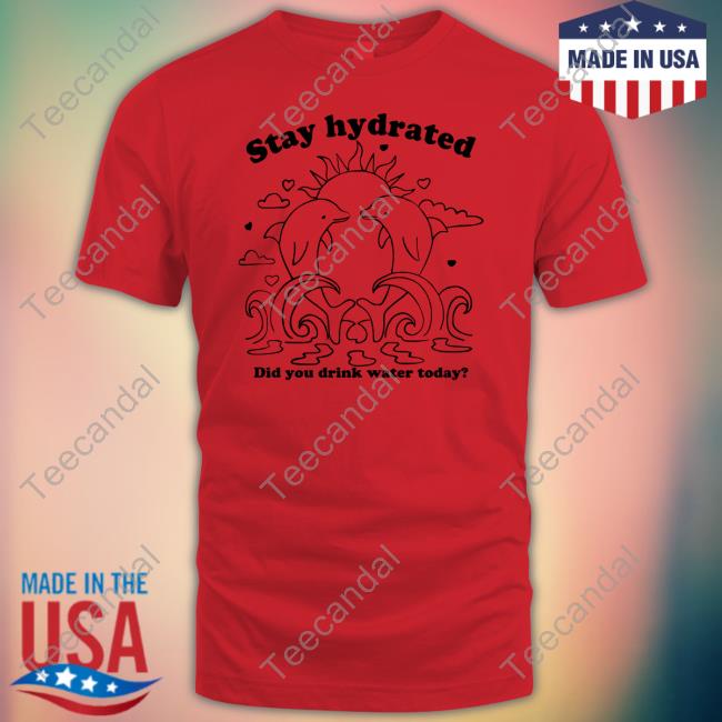 Daisy Street Plus Stay Hydrated Did You Drink Water Today Long Sleeve Tee Shirt