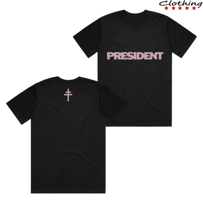 Official President Merch President Logo T-Shirt, Hoodie, Tank Top, Sweater And Long Sleeve T-Shirt