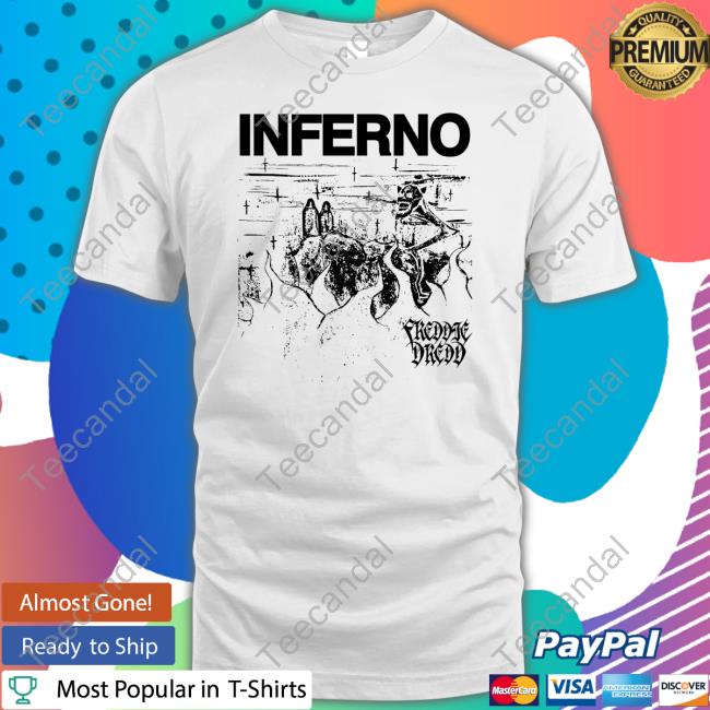 Freddiedredd Store Inferno White Sweatshirt
