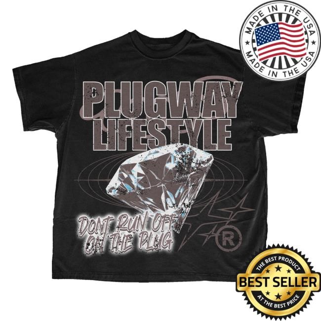 Plug Geo & Co. Merch Store Shop Dont Run Off On The Plug Long Sleeve T Shirt