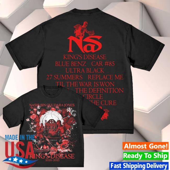 Nasir Jones Merch Shop Store King's Disease Anniversary Tank Top