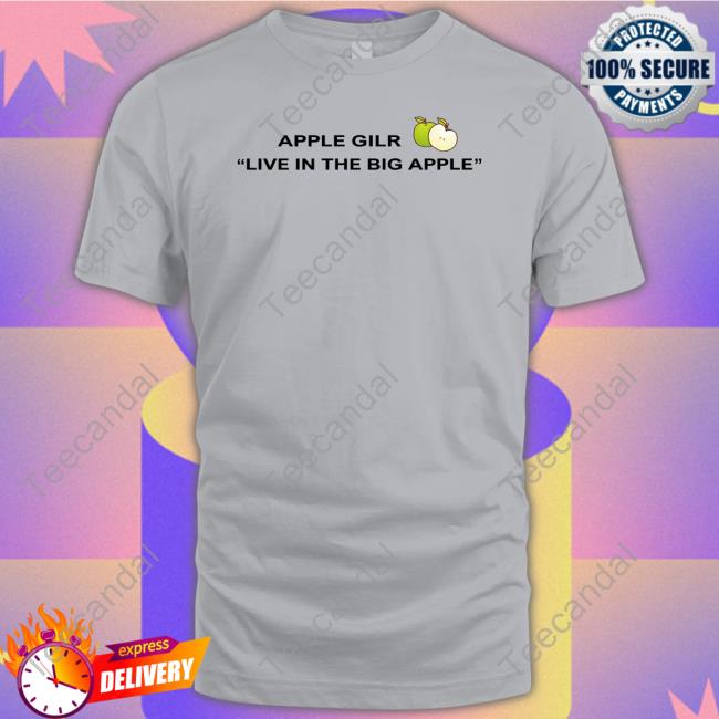 Poorly Translated Shirts Apple Gilr Live In The Big Apple Sweatshirt