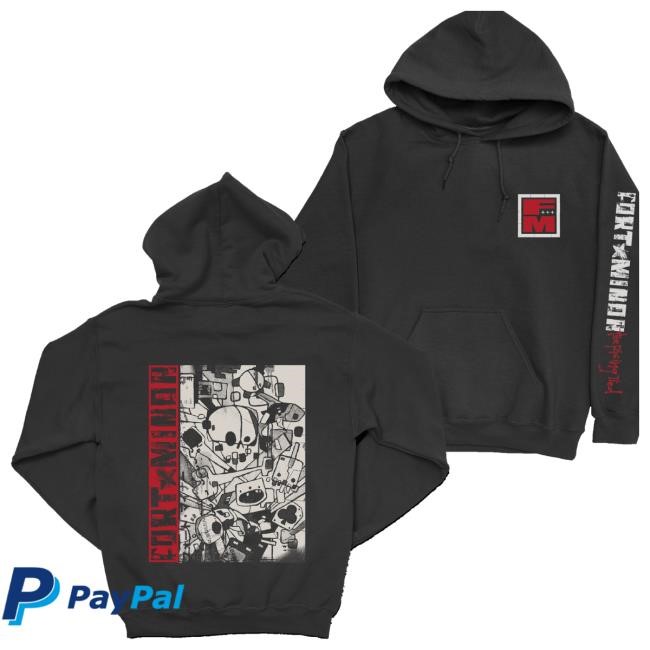 Mike Shinoda Merch Cover Stack Black Pullover Crewneck Sweatshirt