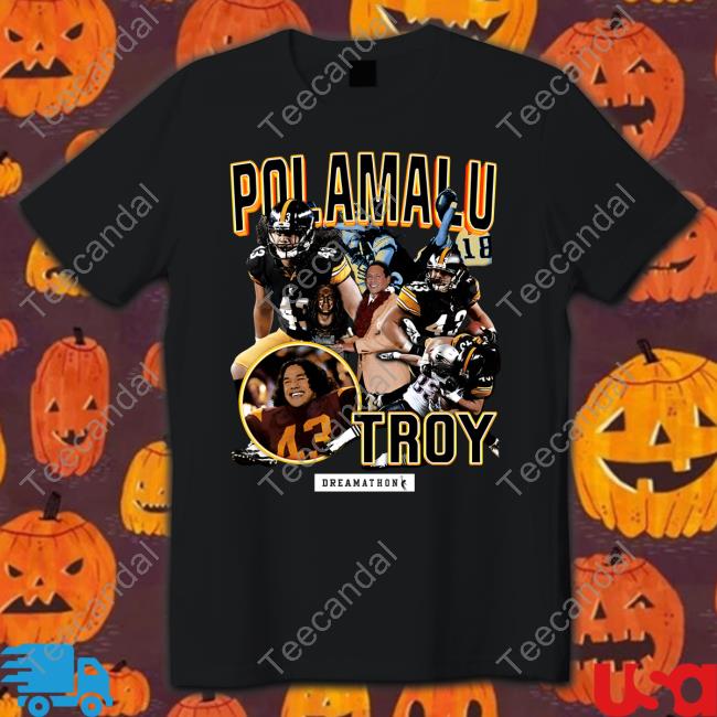 Troy Polamalu Pitt Dreams Hoodie Sweatshirt