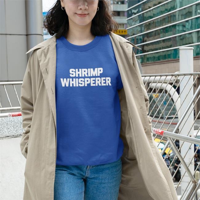 Weird Thrift Store Shirts Shrimp Whisperer Sweatshirt