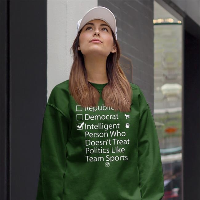 We Are Change Store Republican Democrat Intelligent Person Who Politics Like Team Sport Tee Luke Rudkowski