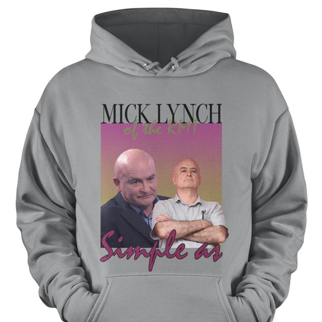Mick Lynch Of The Rmt Simple As Shirt