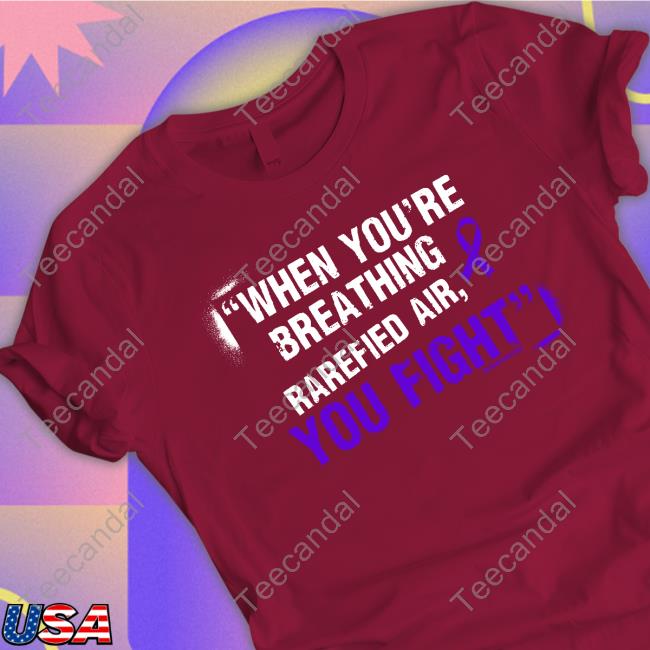 When You're Breathing Rarefied Air You Fight Sweaters