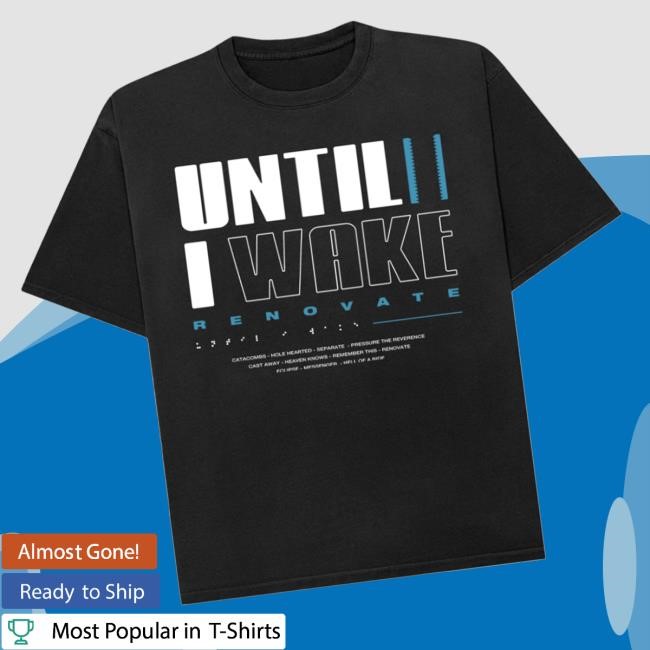 Until I Wake Merch Store Shop "Renovate Logo" Crewneck Sweatshirt