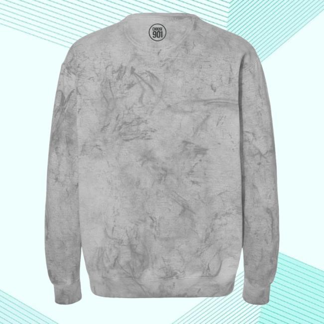Memphis Or Nowhere Colorblast Tie Dye Hooded Sweatshirt