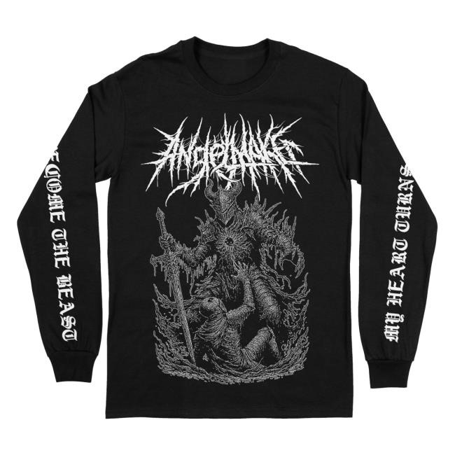 Trending Indiemerchstore Merch Angelmaker Death Knight Longsleeve Crewneck Sweatshirt