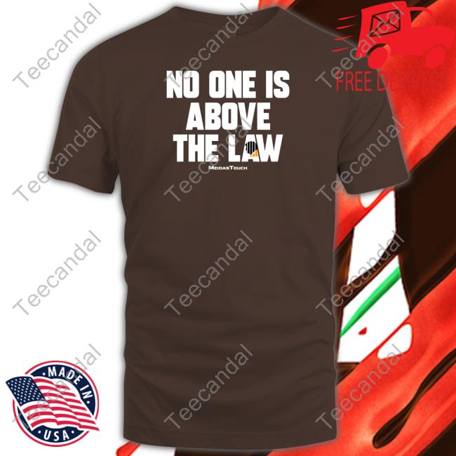 Meidastouch Store No One Is Above The Law Sweatshirt