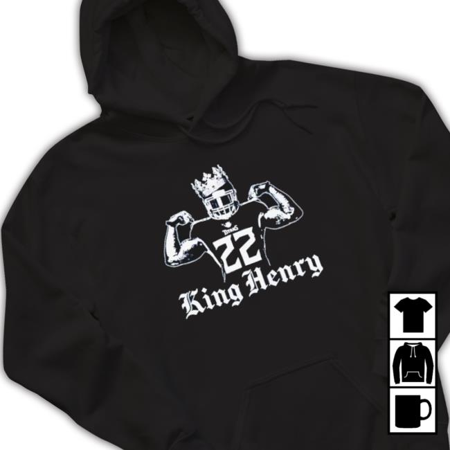 Tennessee Titans Derrick Henry King Crewneck Sweatshirt Tennessee Titans Derrick Henry King Shirts