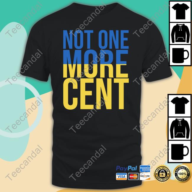 Dr Anastasia Maria Loupis Not One More Cent Shirt
