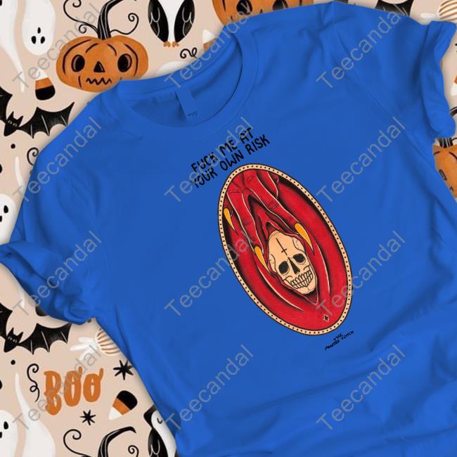 Deathndhorror Fuck Me At Your Own Risk Tank Top