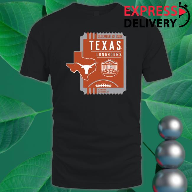 Official Texas Longhorns 2022 Valero Alamo Bowl Bound Crewneck Sweatshirt
