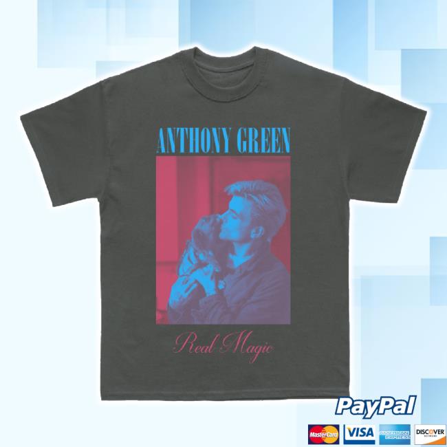 Original Anthony Green - Real Magic Shirt Anthony Green Shop