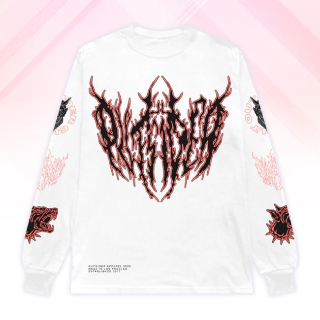 Original Outside Rapparel Merch Store Cult Shirts (White) Outsiderapparel Shop
