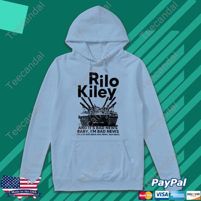 Lowlvl Rilo Kiley And It's Bad News Baby I'm Bad News T Shirt