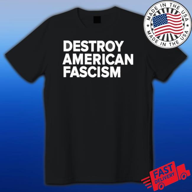 Official Destroy American Fascism Long Sleeve Shirt
