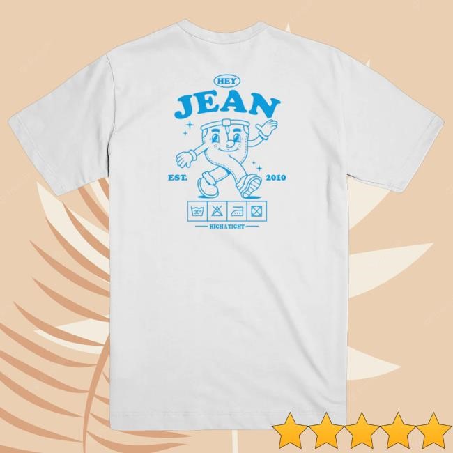 Official Ymh Studios Merch Hey Jean 2-Sided T-Shirt - White Funny Shirt