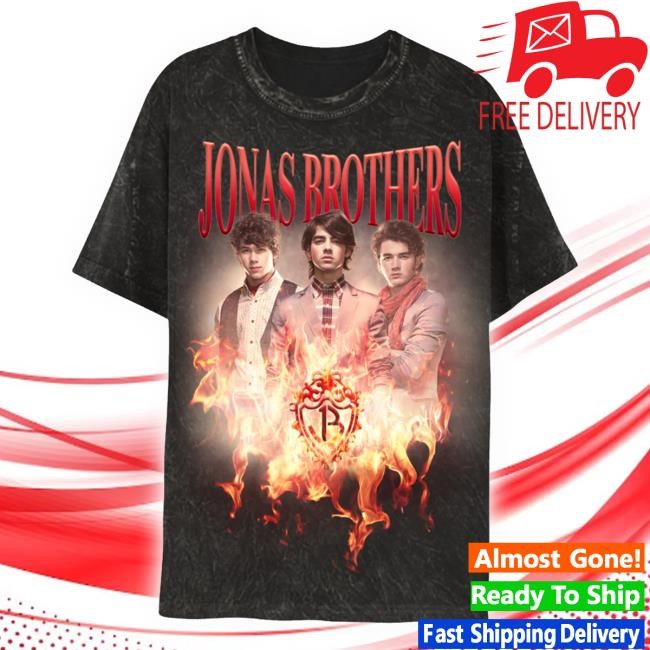 Jonasbrothers Shop Jonas Brothers Classic Fire New Shirt