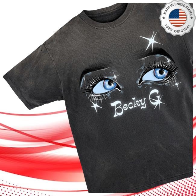 Becky G Eyes Black Tee