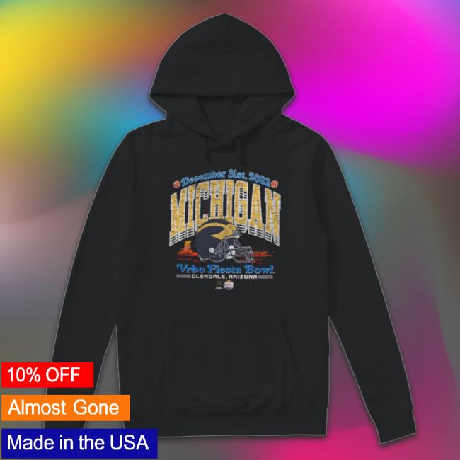 University Of Michigan Football 2022 College Football Playoff Fiesta Bowl Long Sleeve Shirt