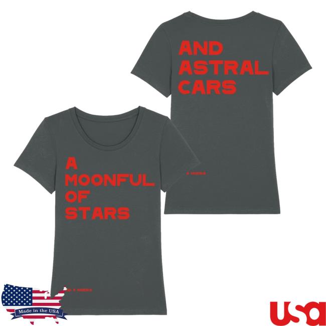 Official Radiohead News Merch Store Kid A Mnesia A Moonful Of Stars Grey Female Fit Tee Shirt Radio Head Shop