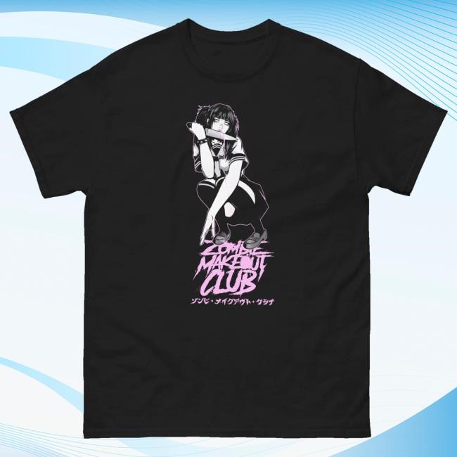 Original Zombie Makeout Club Merch Store Cut Em Up Shirt