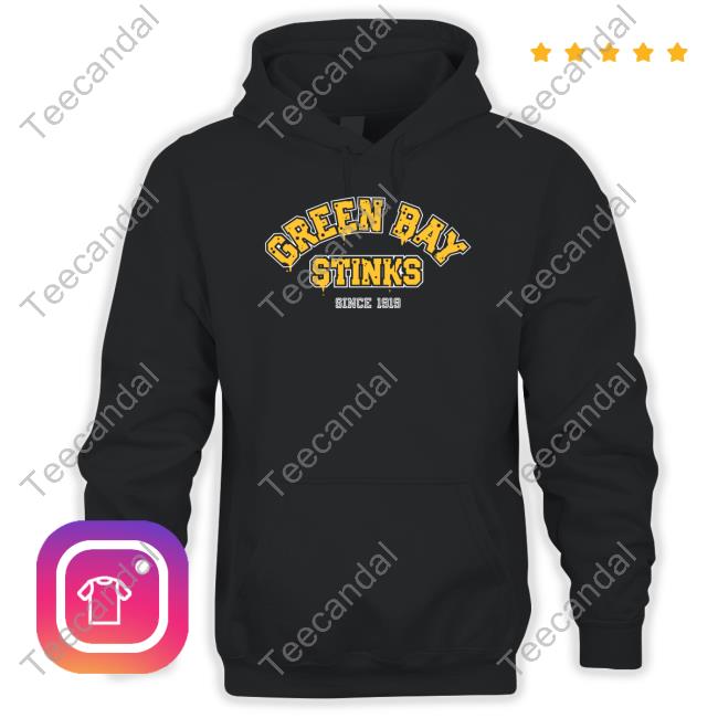 Sotastickco Shop Green Bay Stinks T-Shirt