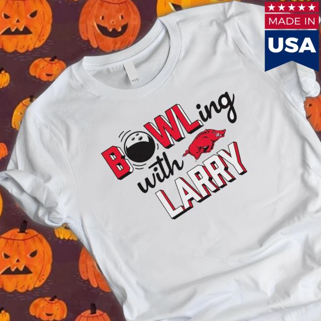 Arkansas Razorbacks Bowling With Larry T-Shirt