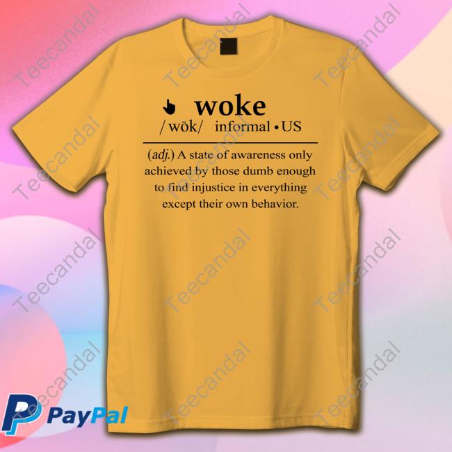 Elon Musk Woke Informal Us Definition T Shirt Woke Informal Us Definition Long Sleeve Tee