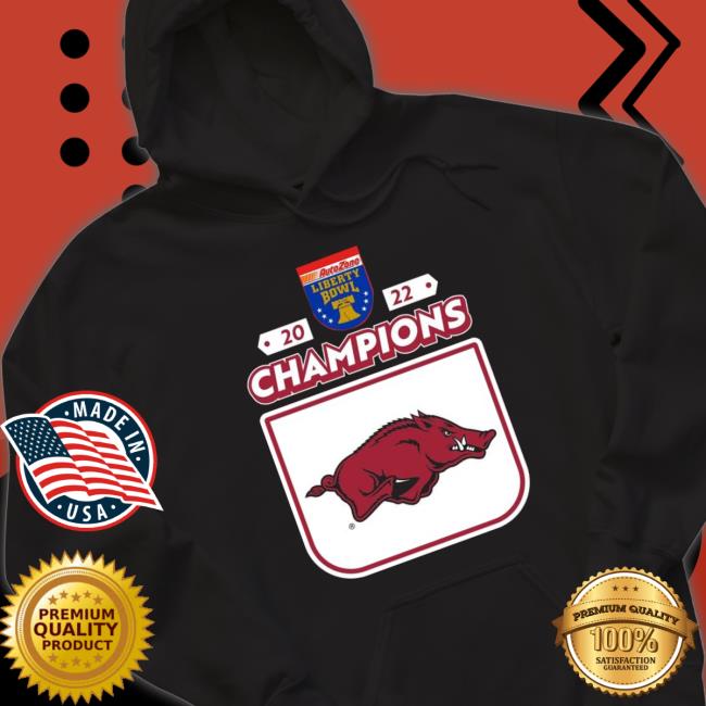 2022 Champions Autozone Liberty Bowl Arkansas Hoodie