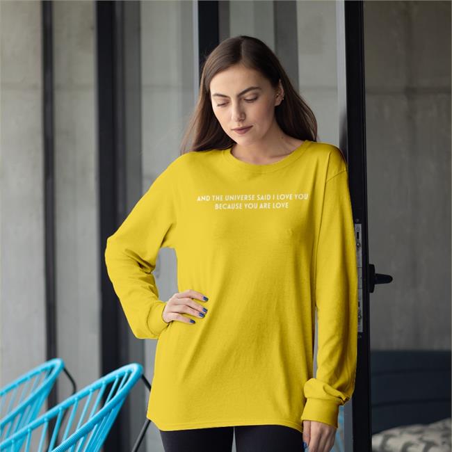 Ashlynn⁷⁸⁴ And The Universe Said I Love You Because You Are Love Hoodie Dream Dreamwastaken