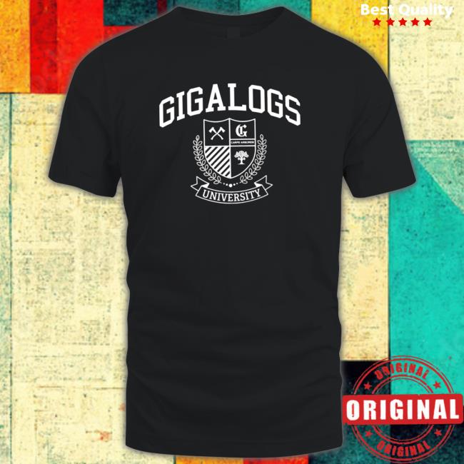 Gigalogs University Logo T-Shirt