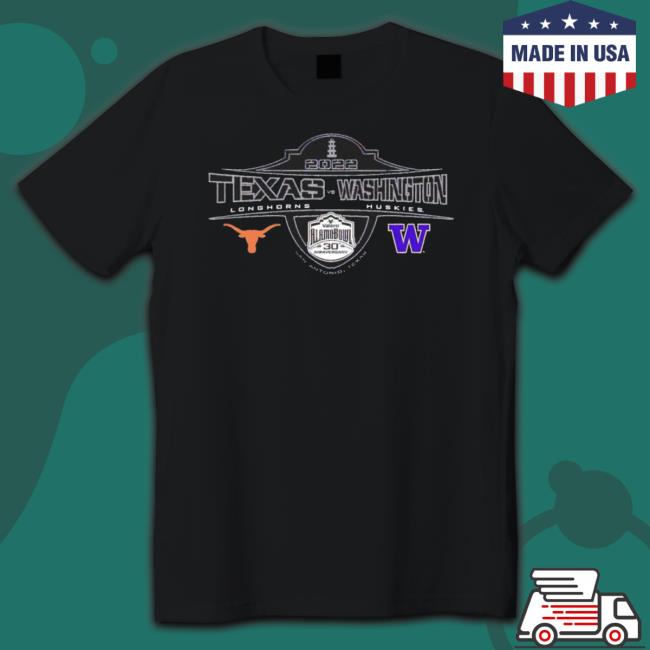 2022 Valero Alamo Bowl 2-Team Texas Longhorns And Washington Huskies Shirt