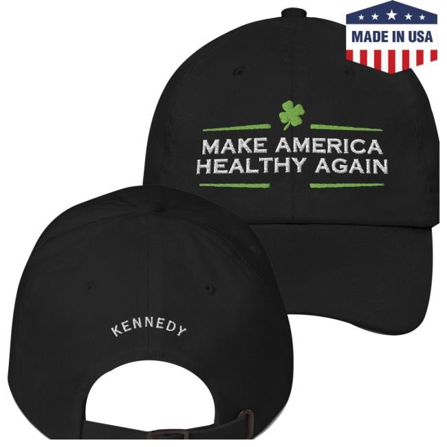 Trending Mahanow Merch Store Make America Healthy Again Clover Embroidered Dad headwear